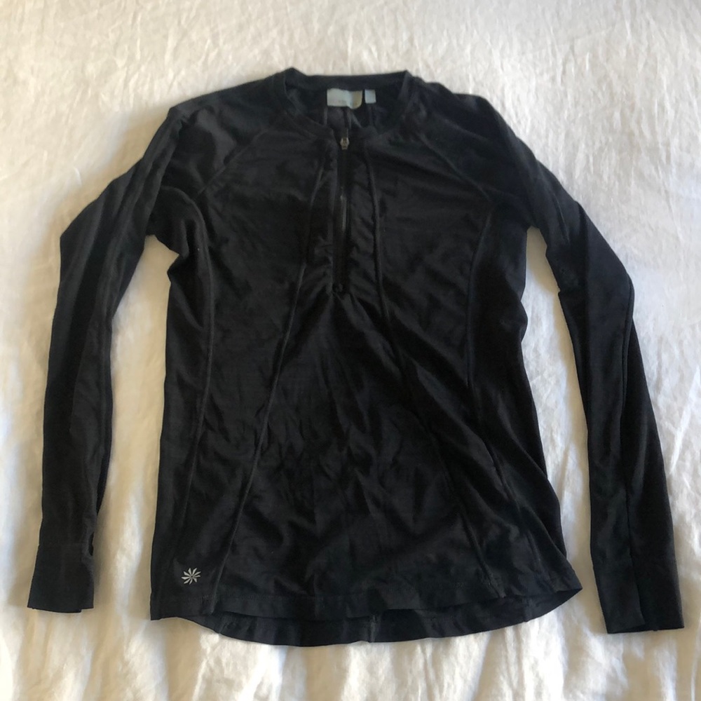 Athleta Half zip long sleeve top